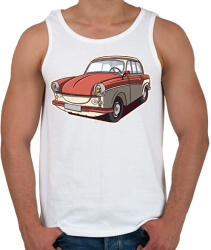 printfashion Trabant - Férfi atléta - Fehér (13235363)