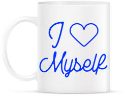 printfashion I love myself - Bögre - Fehér (10648709)