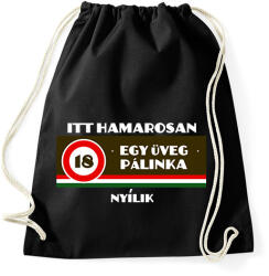 printfashion Hamarosan. . - Sportzsák, Tornazsák - Fekete (2158507)