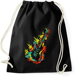 printfashion Gitár - Sportzsák, Tornazsák - Fekete (16117929)