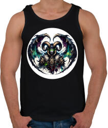 printfashion Illidan - World of Warcraft - WoW reload - Férfi atléta - Fekete (15391590)