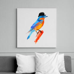 printfashion Lord bird - Vászonkép - Fehér (6621190)