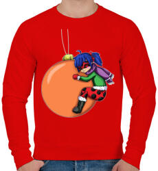 printfashion Ladybug - Férfi pulóver - Piros (1105728)