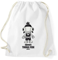 printfashion Toona Fish - Fortnite Season 8 - Sportzsák, Tornazsák - Fehér (5357243)