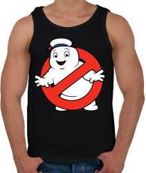 printfashion Ghostbuster - Férfi atléta - Fekete (6128393)