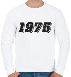 printfashion 1975 - Férfi pulóver - Fehér (6177827)