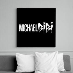 printfashion Michael Bibi - Vászonkép - Fekete (6653963)