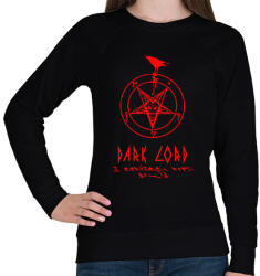 printfashion dark lord - Női pulóver - Fekete (1767518)