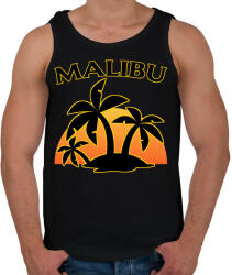 printfashion Malibu - Férfi atléta - Fekete (7140273)
