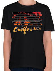 printfashion california - Gyerek póló - Fekete (5168426)