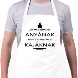 printfashion Anya a kaja mester! - Kötény - Fehér (4916042)