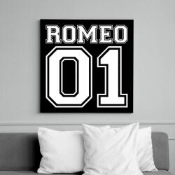 printfashion Romeo 01 - Vászonkép - Fekete (6651465)