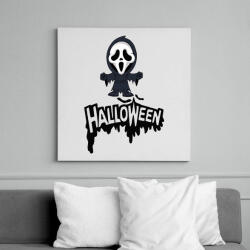 printfashion Halloween Scream - Vászonkép - Fehér (6628289)