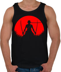 printfashion Red Moon Zoro - Férfi atléta - Fekete (15791548)