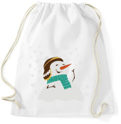 printfashion Hóember - Sportzsák, Tornazsák - Fehér (5527349)