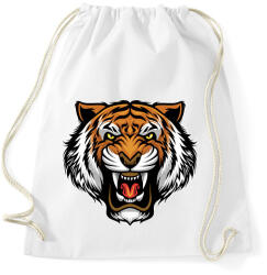 printfashion Tigris - Sportzsák, Tornazsák - Fehér (14037199)