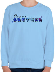 printfashion super brother - Gyerek pulóver - Világoskék (1680169)