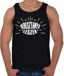 printfashion Keresztanya leszek - Férfi atléta - Fekete (12685261)