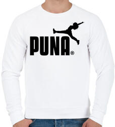 printfashion PUNA - Férfi pulóver - Fehér (11280715)