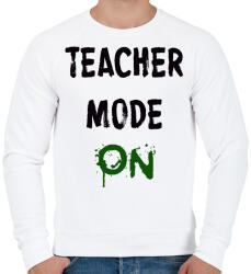 printfashion TANÁR MÓD BE - Férfi pulóver - Fehér (1778745)