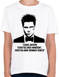 printfashion Fight club - Gyerek póló - Fehér (1901970)