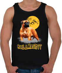 printfashion bullmastiff - Férfi atléta - Fekete (3528127)