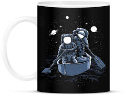 printfashion Űrhajós - Bögre - Fekete (1204197)