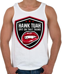 printfashion Hawk Tuah… Spit On That Thang - Férfi atléta - Fehér (16229711)