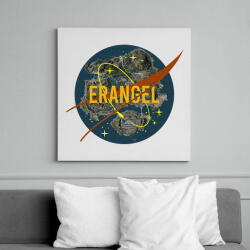 printfashion PUBG NASA: ERANGEL - Vászonkép - Fehér (6629296)