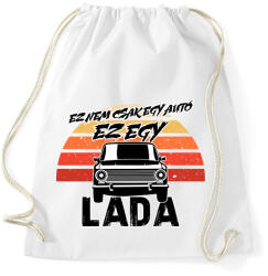 printfashion Ez nem csak egy autó ez egy LADA - Sportzsák, Tornazsák - Fehér (16462338)