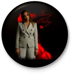 printfashion killing eve-villanelle - Kitűző, hűtőmágnes - Fekete (3102683)