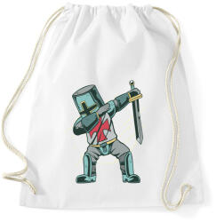 printfashion Lovag táncoló - Dancing knight - Sportzsák, Tornazsák - Fehér (4607398)