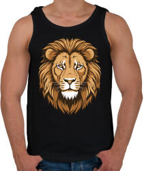 printfashion Oroszlán - Férfi atléta - Fekete (16850294)