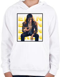 printfashion Eren Yeager minta (AOT) - Gyerek kapucnis pulóver - Fehér (11893062)