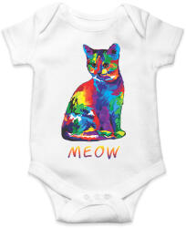 printfashion MEOW - Baba Body - Fehér (2888911)