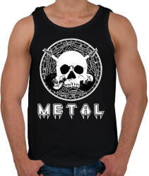 printfashion metal skull - Férfi atléta - Fekete (1746622)