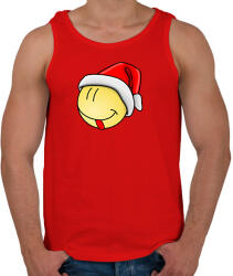 printfashion Karácsonyi smile - Férfi atléta - Piros (10855464)