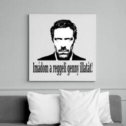 printfashion dr hause - Vászonkép - Fehér (6625763)