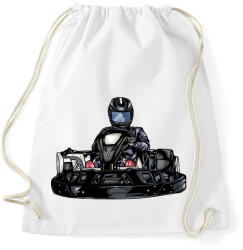 printfashion Gokart - Sportzsák, Tornazsák - Fehér (15879409)