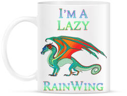 printfashion Lazy dragon - Bögre - Fehér (1956487)