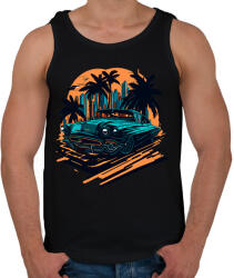 printfashion Classic car - Férfi atléta - Fekete (13889802)