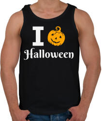 printfashion I love Halloween 3 - Férfi atléta - Fekete (9529918)
