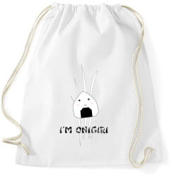 printfashion I'm Onigiri - Sportzsák, Tornazsák - Fehér (816546)