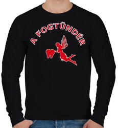 printfashion A fogtündér - Férfi pulóver - Fekete (1496508)