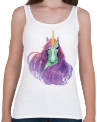 printfashion Watercolor Unicorn - Női atléta - Fehér (1749532)