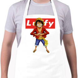 printfashion Luffy - Kötény - Fehér (5416064)