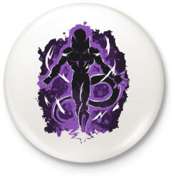 printfashion Dragon Ball - Dermesztő - Kitűző, hűtőmágnes - Fehér (3077719)