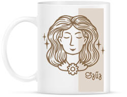 printfashion Szűz horoszkóp - Bögre - Fehér (6276355)