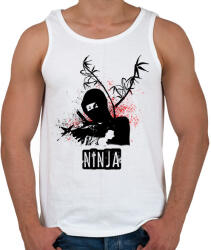 printfashion ninja - Férfi atléta - Fehér (1670322)