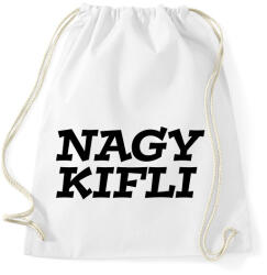 printfashion Nagy kifli - Sportzsák, Tornazsák - Fehér (2220015)